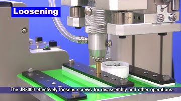 [Desktop Robots]JR3000 Series Screw Tightening & Loosening