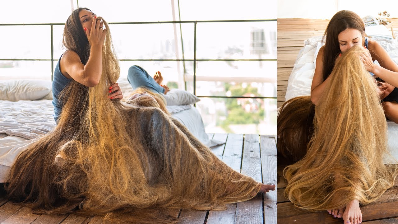 RealRapunzels | A Rapunzel In Her Lap Photoshoot (preview)