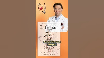 Lifespan Book by David Sinclair #lifespan #davidsinclair #longevity #health #booksummary