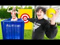 LAST TO GET DUNKED WINS $10,000 CHALLENGE!!