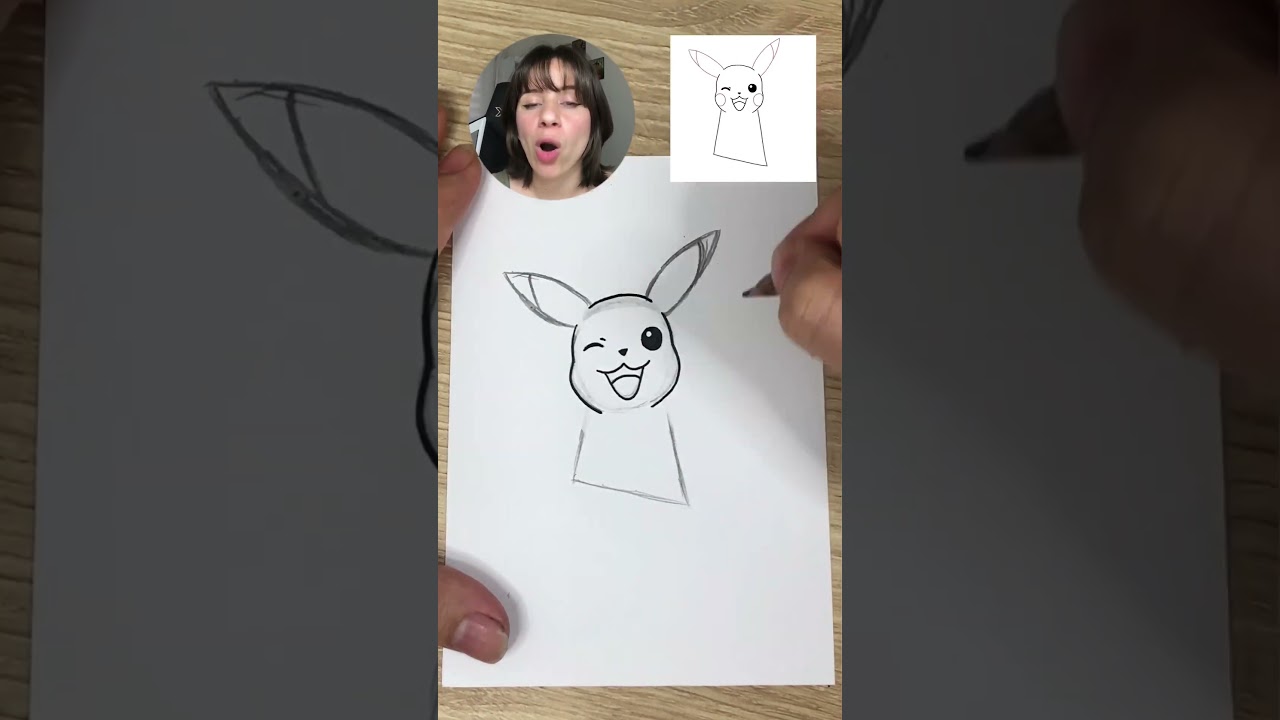 cara do pikachu desenhar｜Pesquisa do TikTok