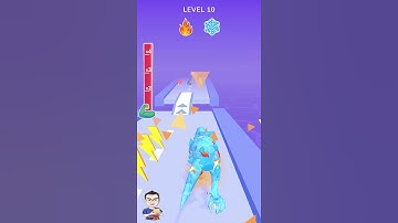 Dino Evolution Run 3D All levels #10 Gameplay   Walkthrough (iOS, Android) - GTC