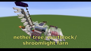 First Nether Tree Farm Concept - 1.16+