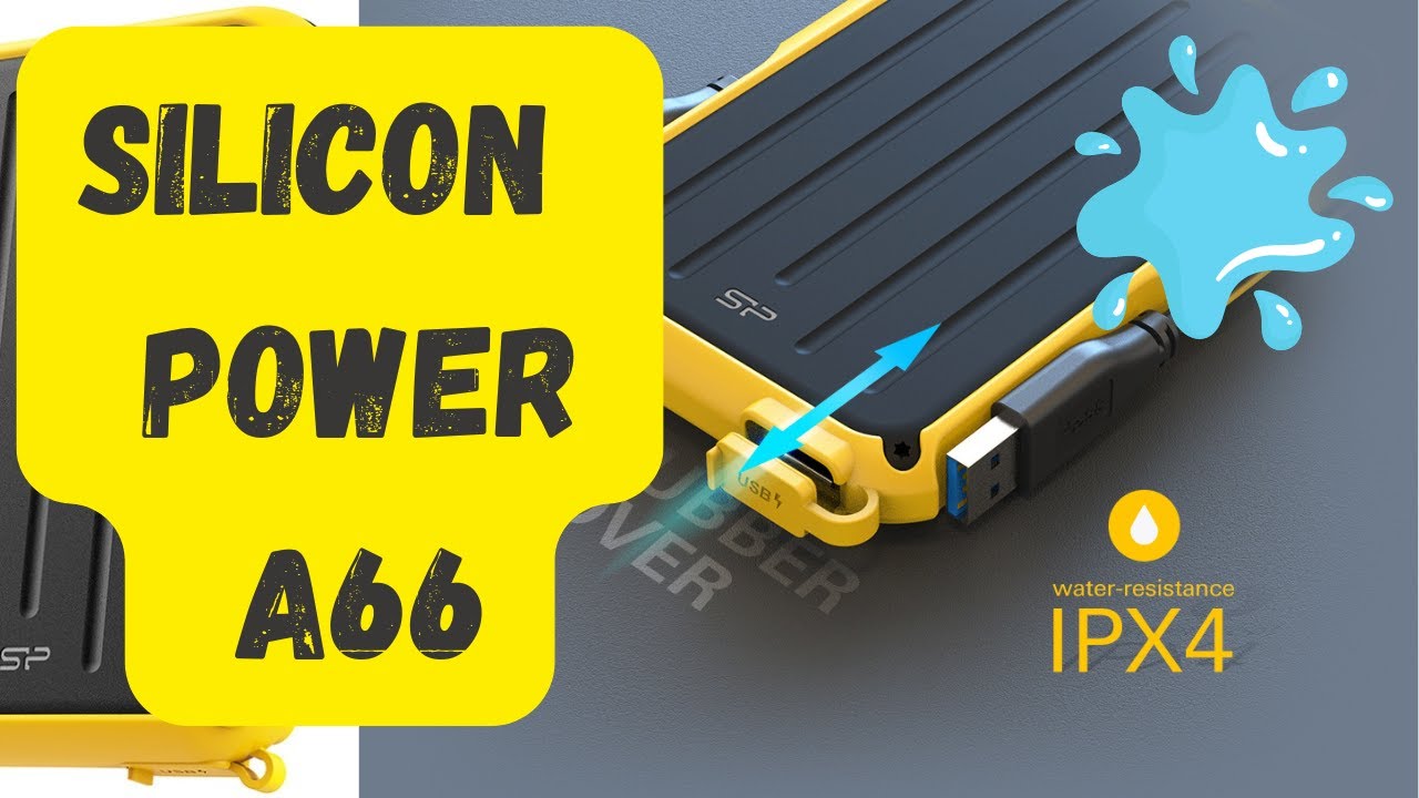 Silicon power armor a66 4tb 3 2 hard drive speed test review youtube
