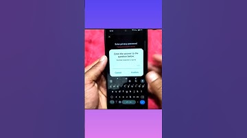 Privacy Password Unlock Kaise Kare | forgot privacy password | AppLock privacy password reset