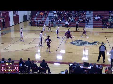 Cass Lake-Bena High School vs Pine River-Backus High School Mens Varsity Basketball