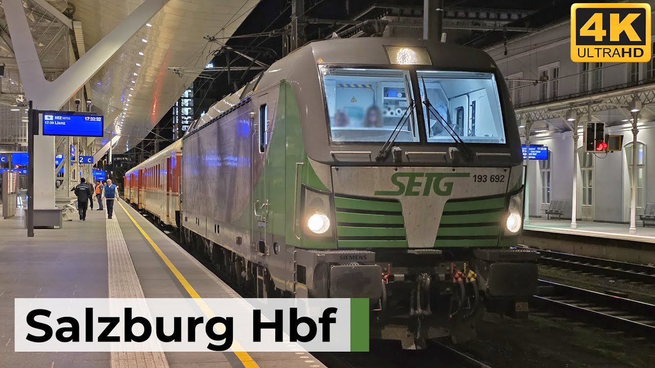 Salzburg Hbf 29.11.2025 - Nostalgie-Höhepunkt mit dem 