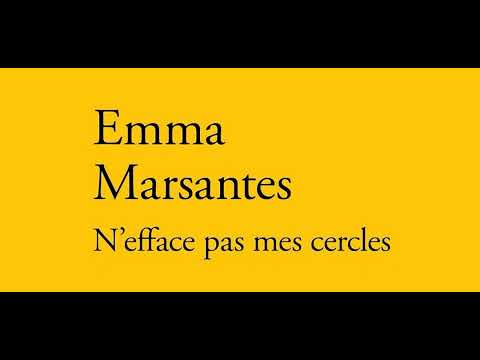 « N’efface pas mes cercles » de Emma Marsantes aux éditions Verdier