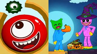 Hungry Balls Vs Hugy's Funny Animated Story All Levels Gameplay Android, iOS screenshot 2