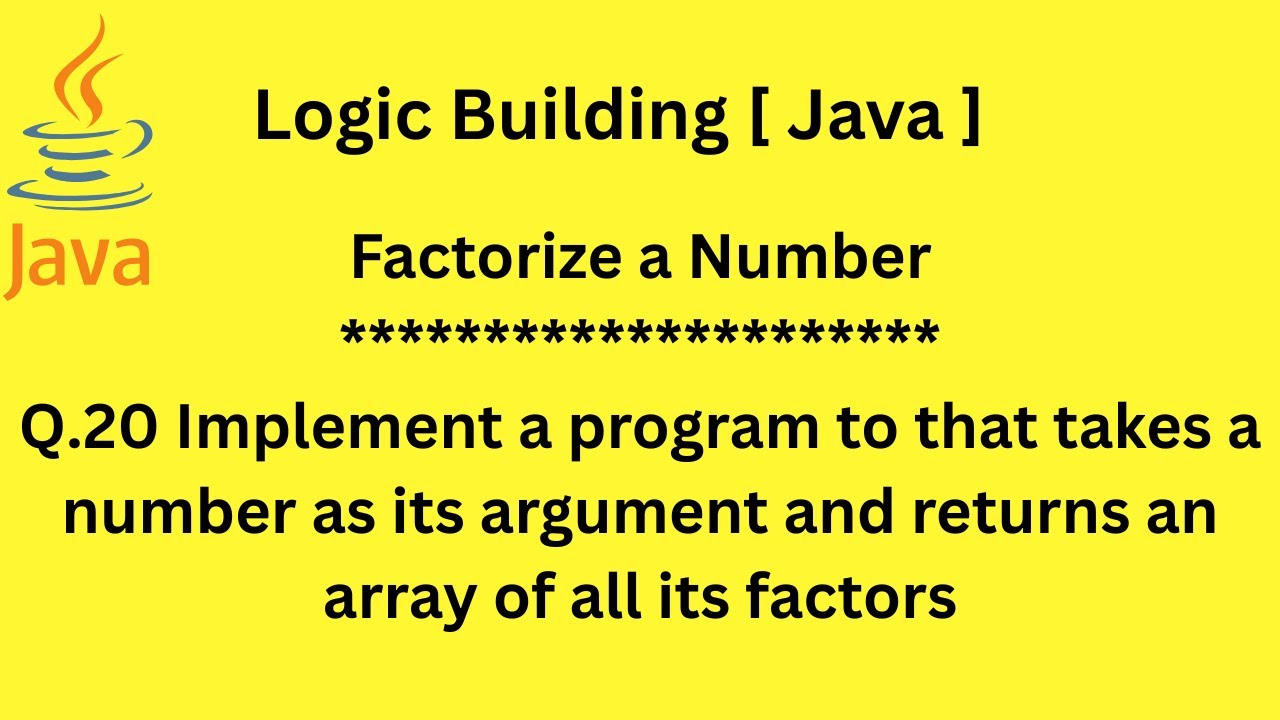 Q.20 Write a program to that takes a number as its argument and returns ...