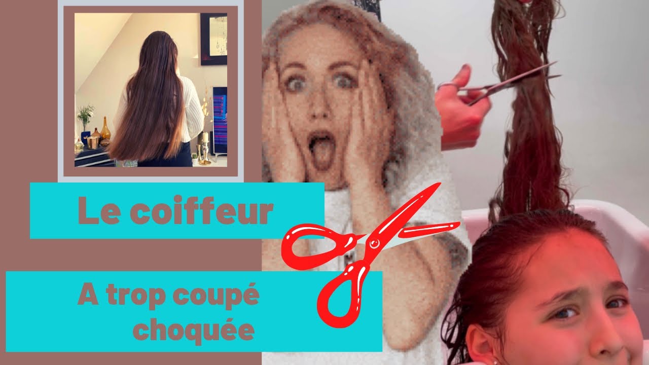 ✂️On coupe encore plus court ✂️ces cheveux ✂️💇‍♀️👱‍♀️ #cheveuxlong