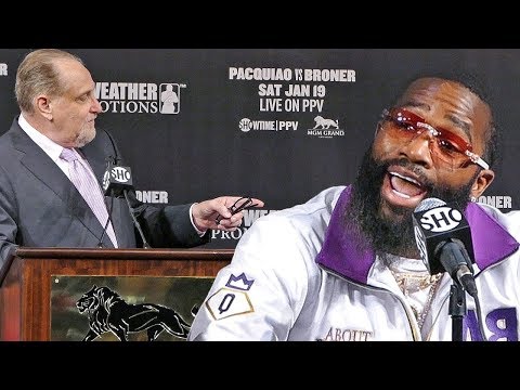 Adrien Broner Checks Al Bernstein REACTION
