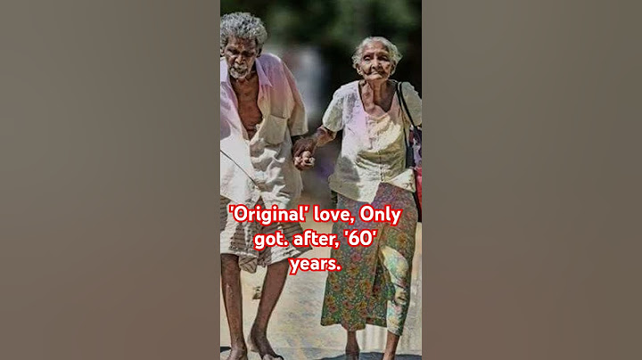 original love.❤️🌹❤️#old #oldparents #parents #parentslove #grandma #grandfather #தாத்தா #பாட்டி