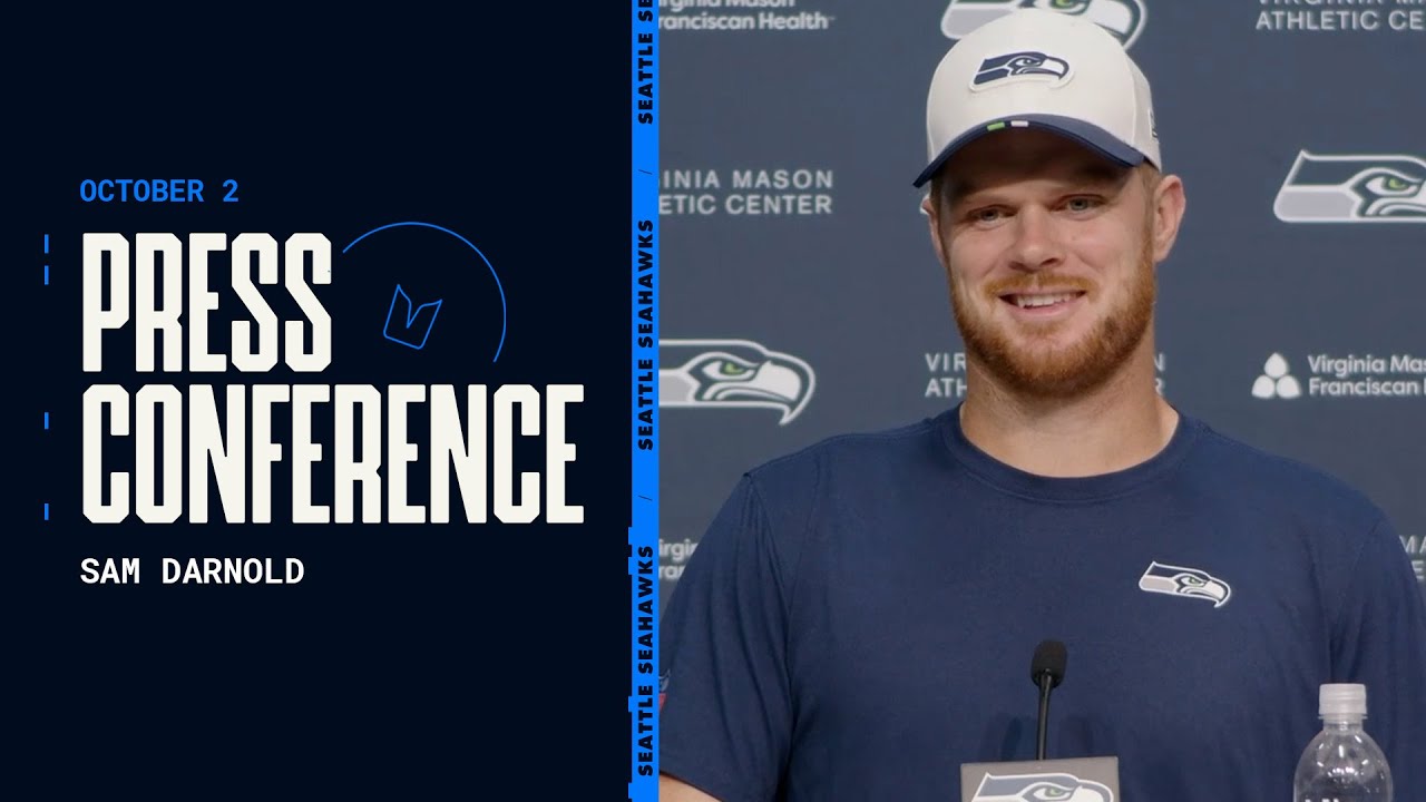 Sam Darnold: "We'll Continue To Grow As An Offense" | Seattle Seahawks