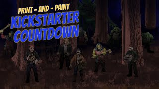 Print and Paint  |  Kickstarter Countdown #1-5