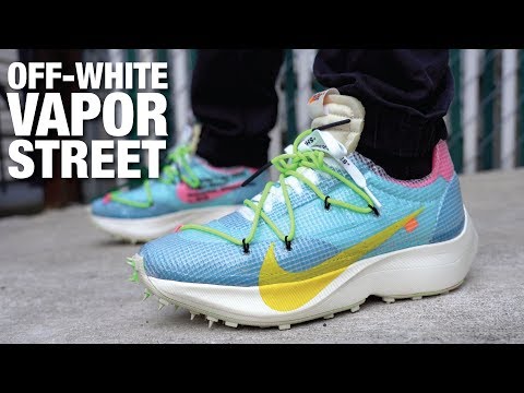OFF WHITE Nike Vapor Street REVIEW & On Feet - YouTube