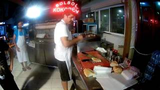 STREET FOOD - BOLBOL KOKOREC  - DIDIM - TURKEY