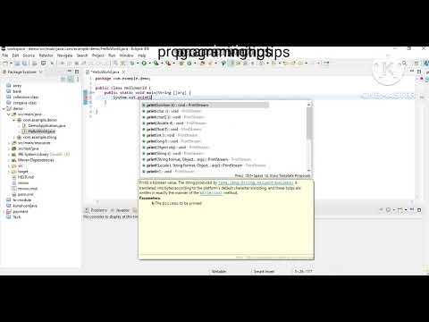 Hello world Java program || First program for beginners #java #programming