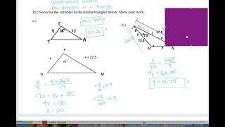 Spring Final Study Guide Honors 2021 KEY #1-22