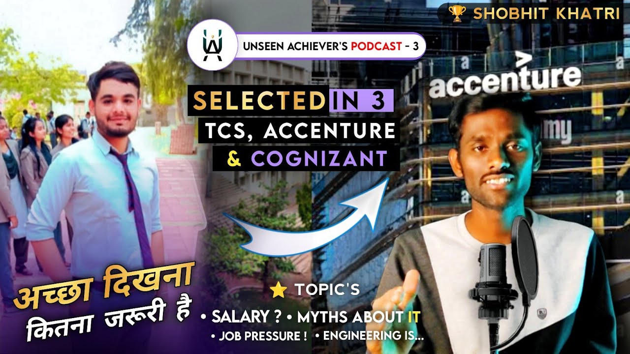 How He Cracked The Placements Of 3 IT Companies 🏆 TCS & Accenture ...