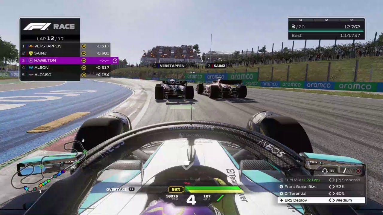 F1 24 Using Medium Deploy Only Against Ai - YouTube