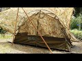 英軍蚊帳テントのお手入れをする / British Army Mosquito Cot Tent / Washing, Water repellent, Assemble, Folding