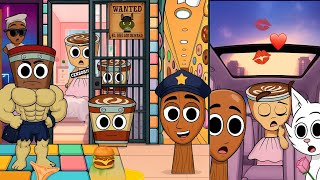 POV ALL Sprunki Italian Brainrot Phase 4 | Cappuccino LOVE Ep 1 ~ 16 Compilation Incredibox Sprunki