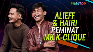 Alieff Irffan & Hairi peminat MK K-Clique | MeleTOP | Nabil Ahmad & Ramona Zam Zam