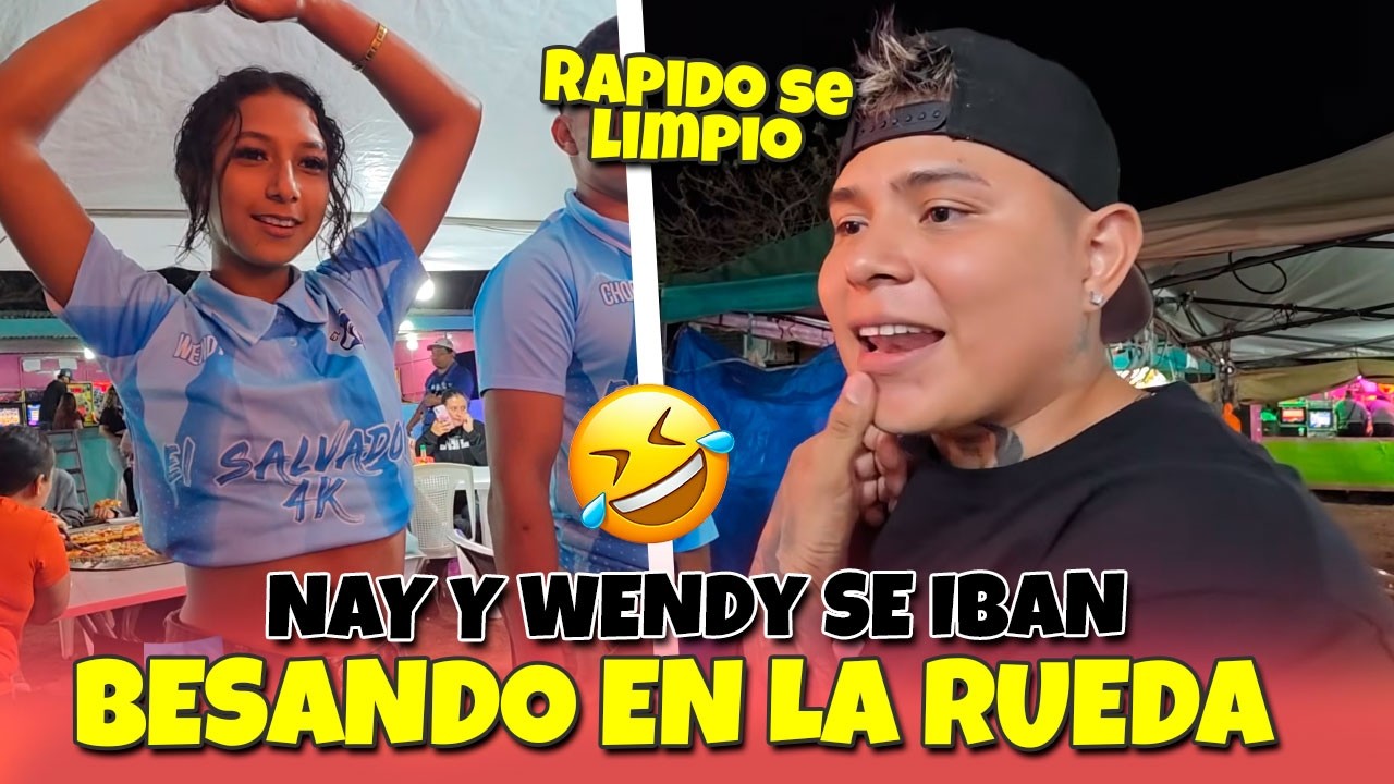 Nay y Wendy se delataron solos🤣 No se limpio el pintalabios de la boca. Pensaron que nadie los vería