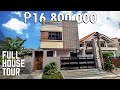 House Tour FEC168 | 3-Storey Modern Tropical House and lot for sale | Filinvest East, Cainta Rizal