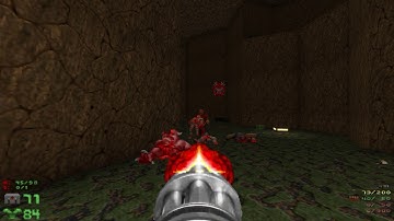 Doom 2 The Darkening Episode 1 - MAP10 Under Earth - UV All Secrets - 1440p 60fps