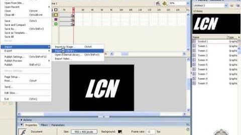 Flash 4 CC Transitions 2 - Adding Sound Effects & Exporting