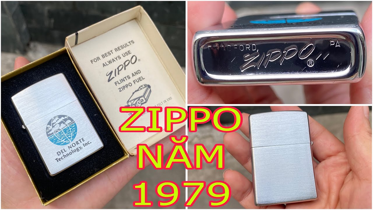 ZIPPO NĂM 1979 GẦN 5 THẬP KỈ MÀ VẪN CÒN HOÀN HẢO.LIÊN HỆ SDT 0935.347.991 
