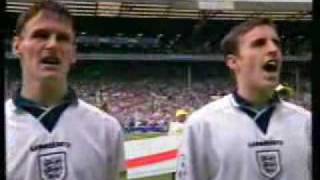 England Anthem Euro 1996 Resimi