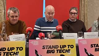Press Conference: Stand up to Big Tech, Turn off the Toxic Algorithms!