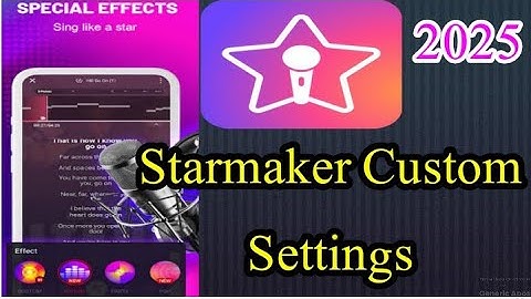 Starmaker Custom Setting 2025|Starmaker Equalizer Setting