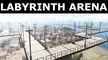 Fallout 4 Wasteland Workshop - Labyrinth Arena (Let