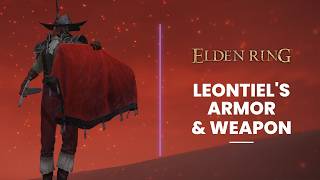 Elden Ring Tarnished Edition Leontiels Greatsword & Armor Set