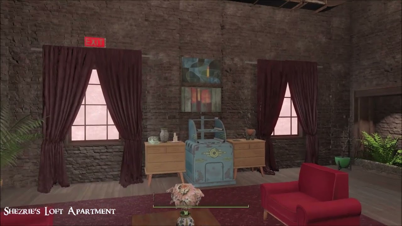 Shezrie's Loft Apartment - Fallout 4