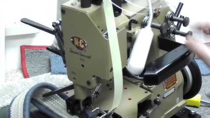 Thor Carpet Serger Serging Machine Demo You