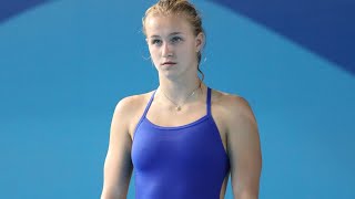 BREATHTAKING Helle Tuxen (Norway) - 3m Springboard Diving Highlights