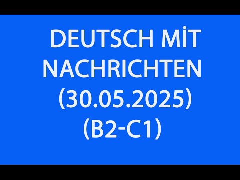 Deutsch lernen mit Nachrichten – Flutkatastrophe in der Schweiz befürchtet | Tägliche Nachrichten