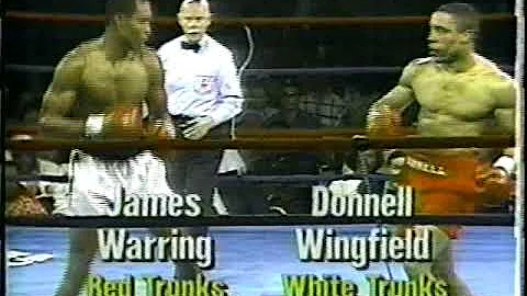 Donnell Wingfield vs James Warring