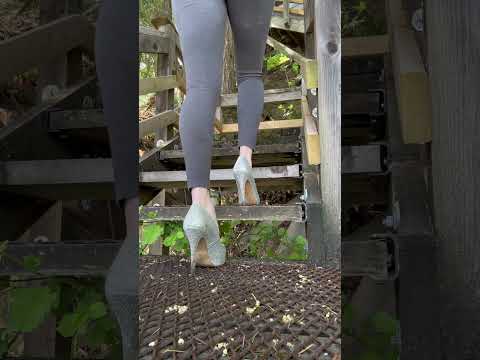 April #walking #heels #adventure #paintedtoes