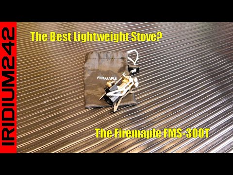 Compact Efficient And Essential - The FMS 300T Ultralight Gas Stove