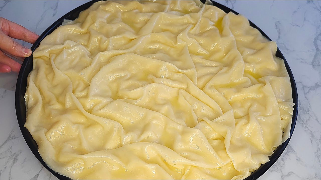 ‪Günde 2 Tepsi Sipariş Aldğım Su Böreği Kolayca Açılan Hamuruyla Herkes Yapabilsin Diye