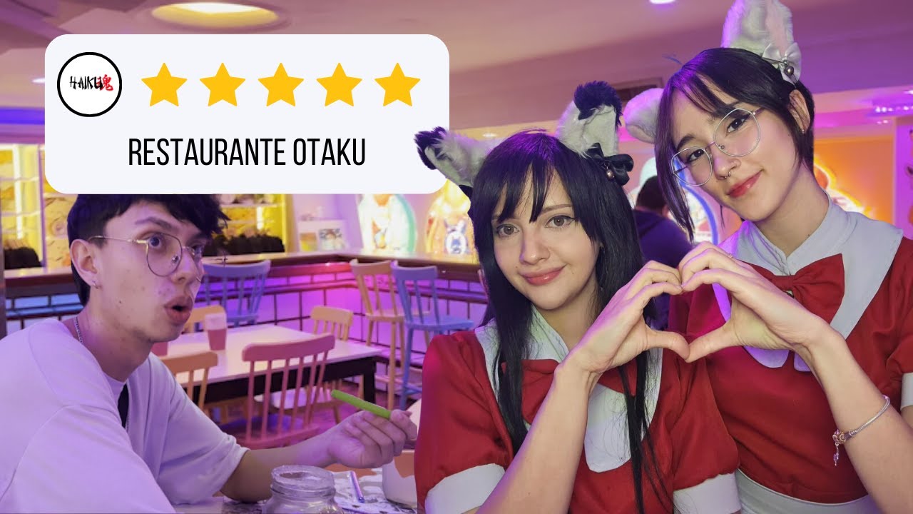 un restaurante OTAKU en MEDELLÍN - Haiku Maid Café 😋