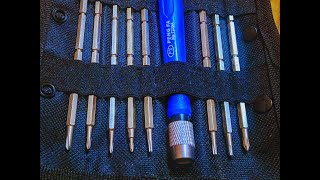 Peng Fa No. 7339A 16 Precision Screwdriver Bit Kit With Reversible Handle