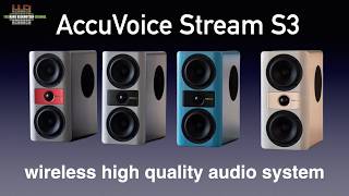 AccuVoice Stream S3, wireless quality audio system