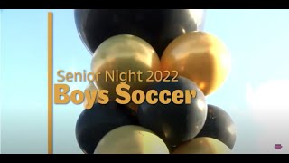 Senior Night Soccer Boys 2022